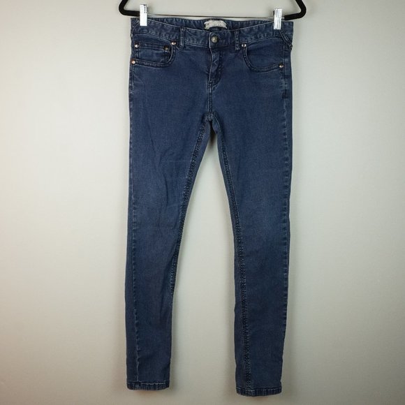 Free People Blue Denim‎ Jean Size W30 - Picture 1 of 8